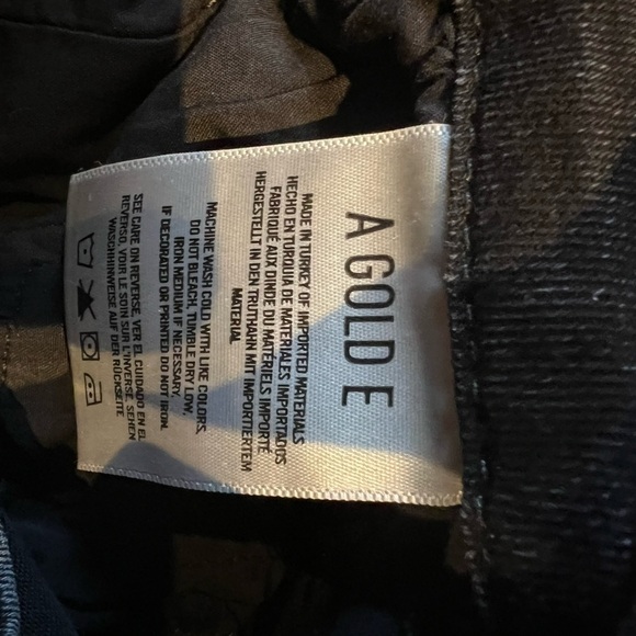 AGOLDE Nico high rise slim fit stretch cropped  jeans Sz 24 - Picture 3 of 10